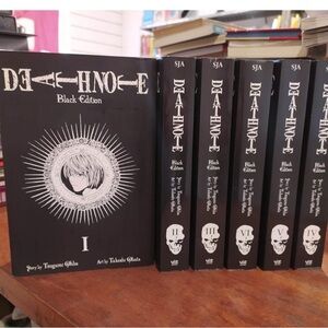 Death Note Black Edition Manga Set